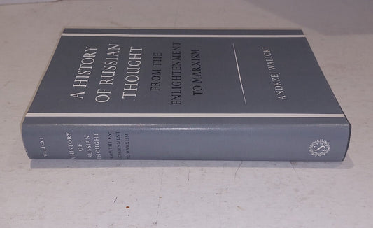 A History of Russian Thought: From the Enlightenment to Marxism (1979) 1st, Hb 1