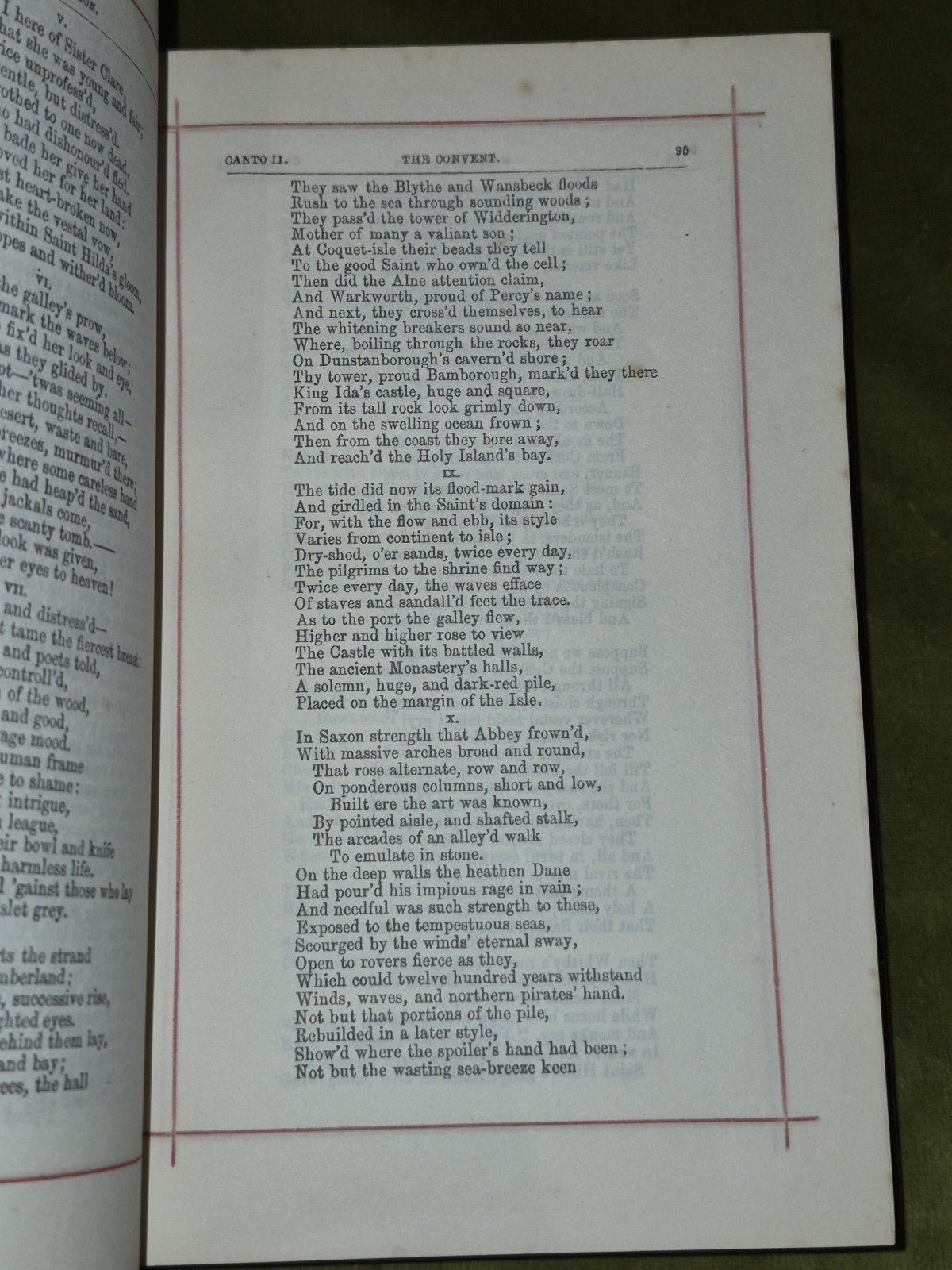 MAUCHLINE  WARE Poetical Works Of Sir Walter Scott  engravings - Gall & Inglis11