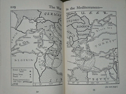 An Atlas History of the Second Great War Horrabin Vols 1-7 Thomas Nelson and Son19