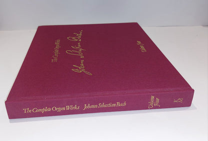 The Complete Organ Works Johann Sebastian Bach edited Alan Ridout [4 Volume Set]4