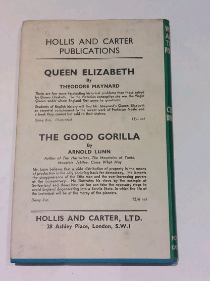 Who Are "The People" ? By Colm Brogan (1944) Hb Book With Dust Jacket2