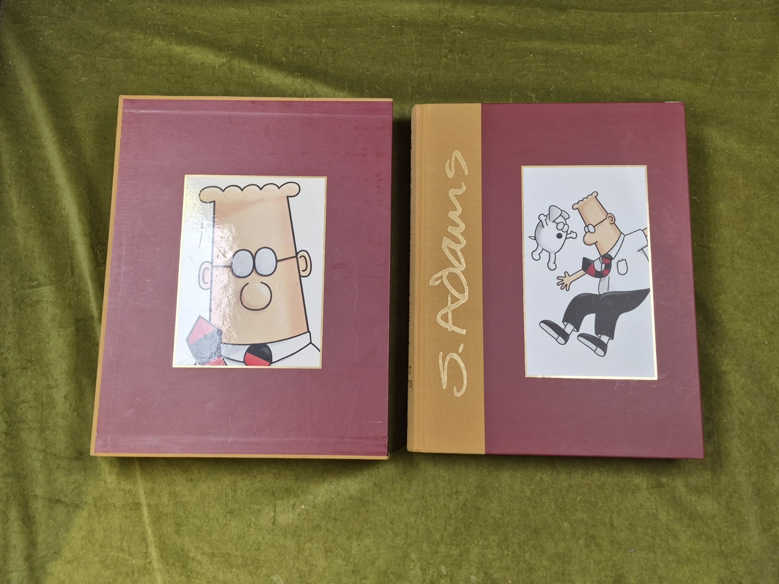 Dilbert 2.0: 20 Years of Dilbert Book Scott Adams Hardcover 2008 & Slip Case CD0