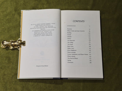 Walden Thoreau Folio Society 1980 Hardback Book4