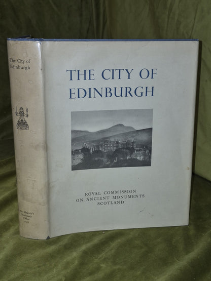 ROYAL COMMISSION ANCIENT HISTORICAL MONUMENTS City Of Edinburgh 1951 Dustjacket 1