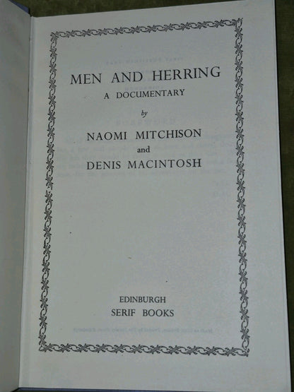 Men and Herring Naomi Mitchison Denis Macintosh 1949 Serif Books3