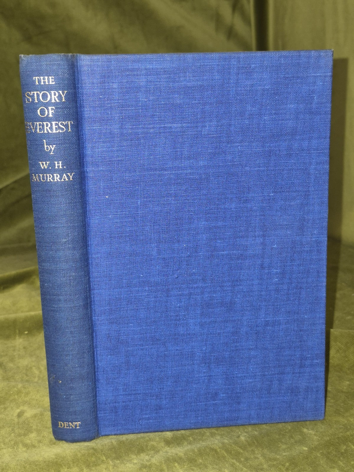 The Story of Everest by W H Murray (1953-1st) SIGNED2
