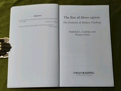 Rise of Homo Sapiens: the Evolution of Modern Thinking by Coolidge and Wynn4