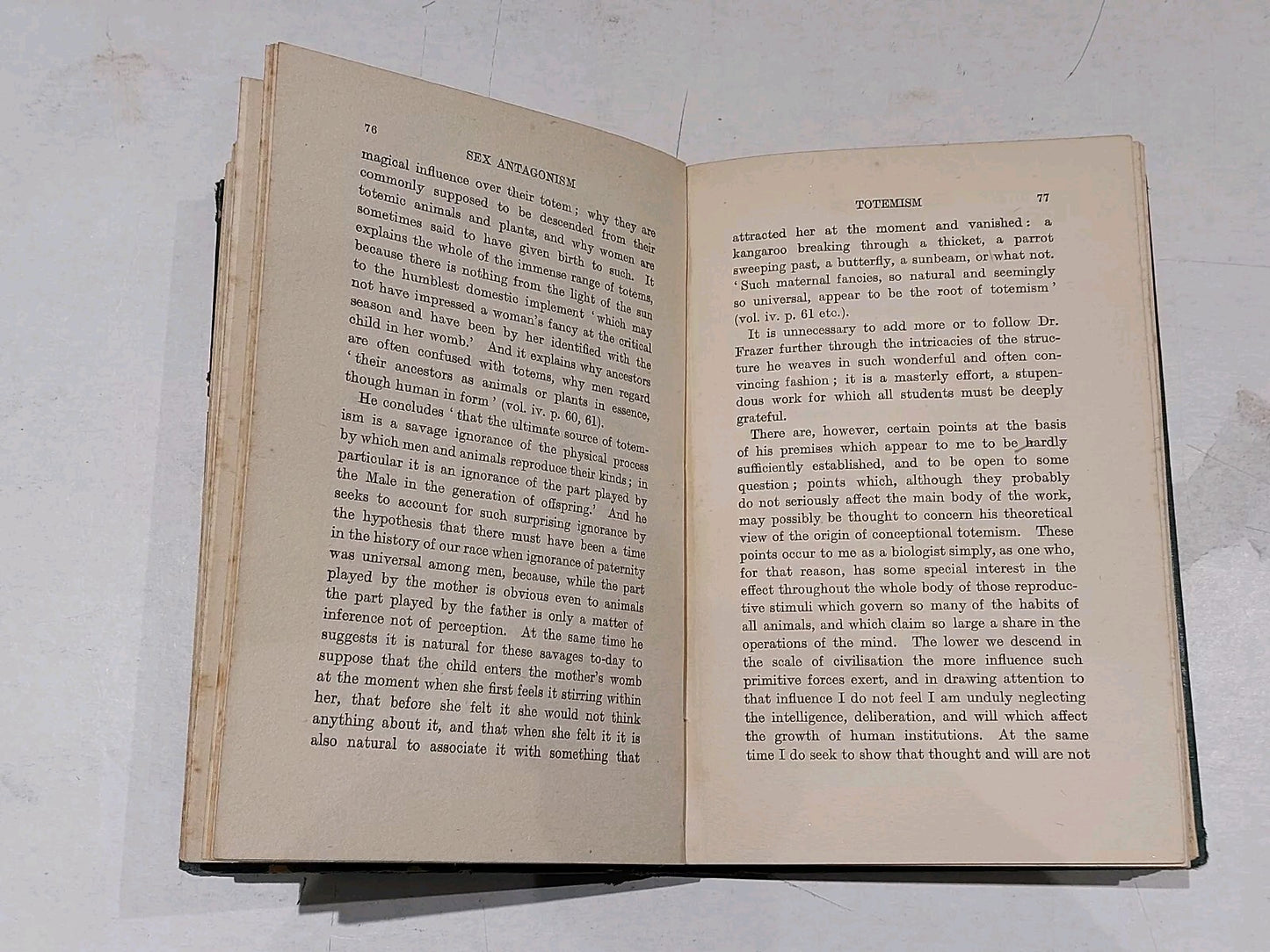 Antiquarian Book, Sex Antagonism By Walter Heape (1913) Hardback4