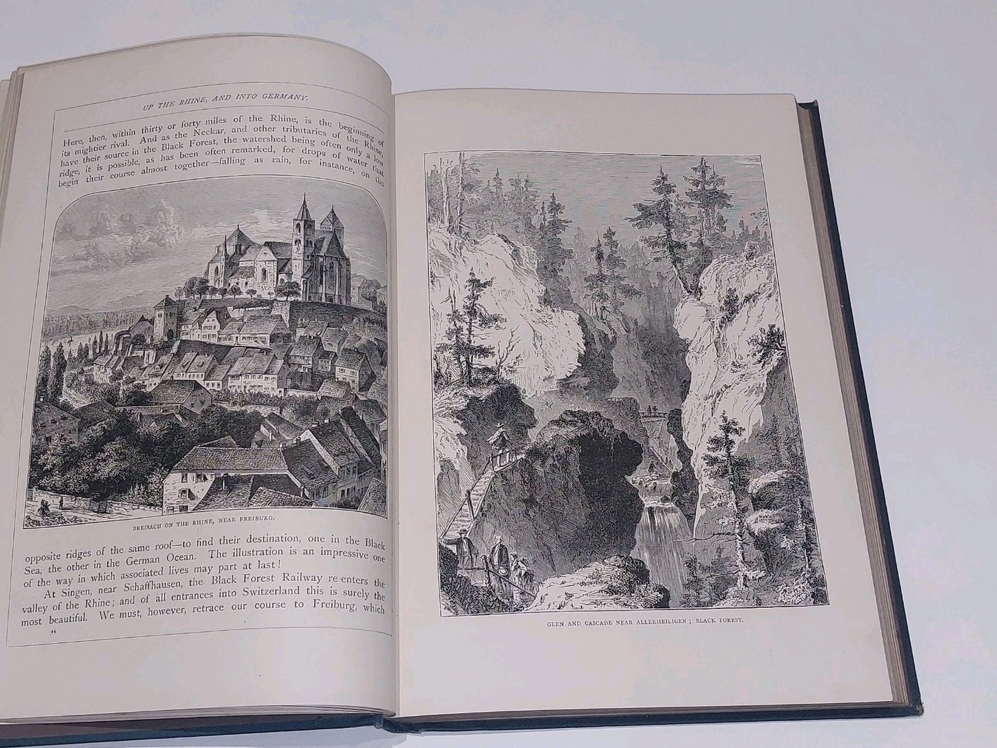 Pictures from the German Fatherland  Gilt Decorated C1910 Rev Samuel G. Green5