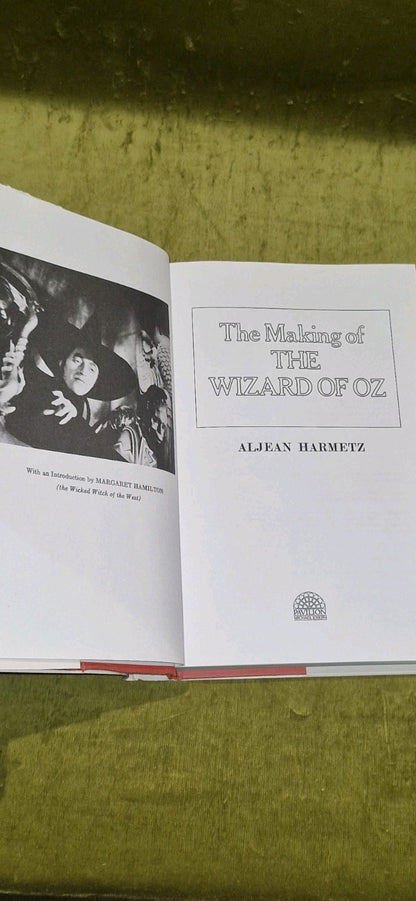 The Making Of The Wizard Of Oz by Aljean Harmetz H/B D/J (1989) UK 1st Edition6
