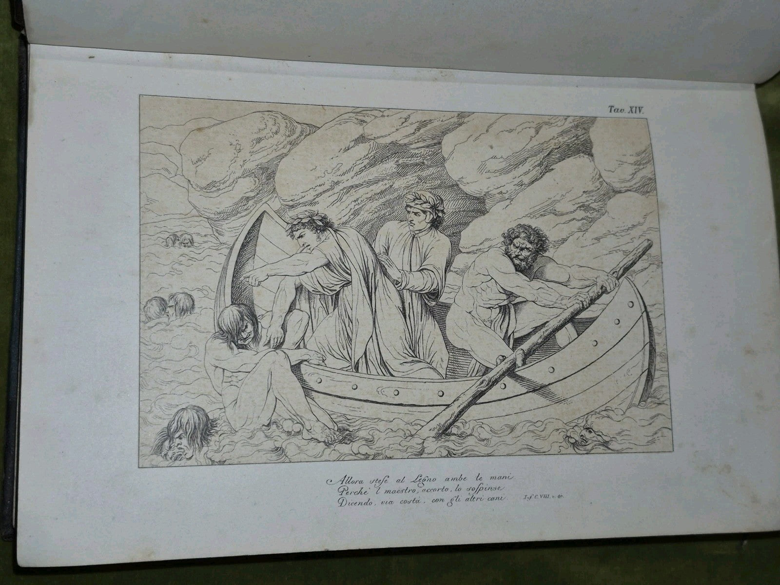 Divina Commedia Dante illustrated by Luigi Ademollo copper plates Devine Comedy14