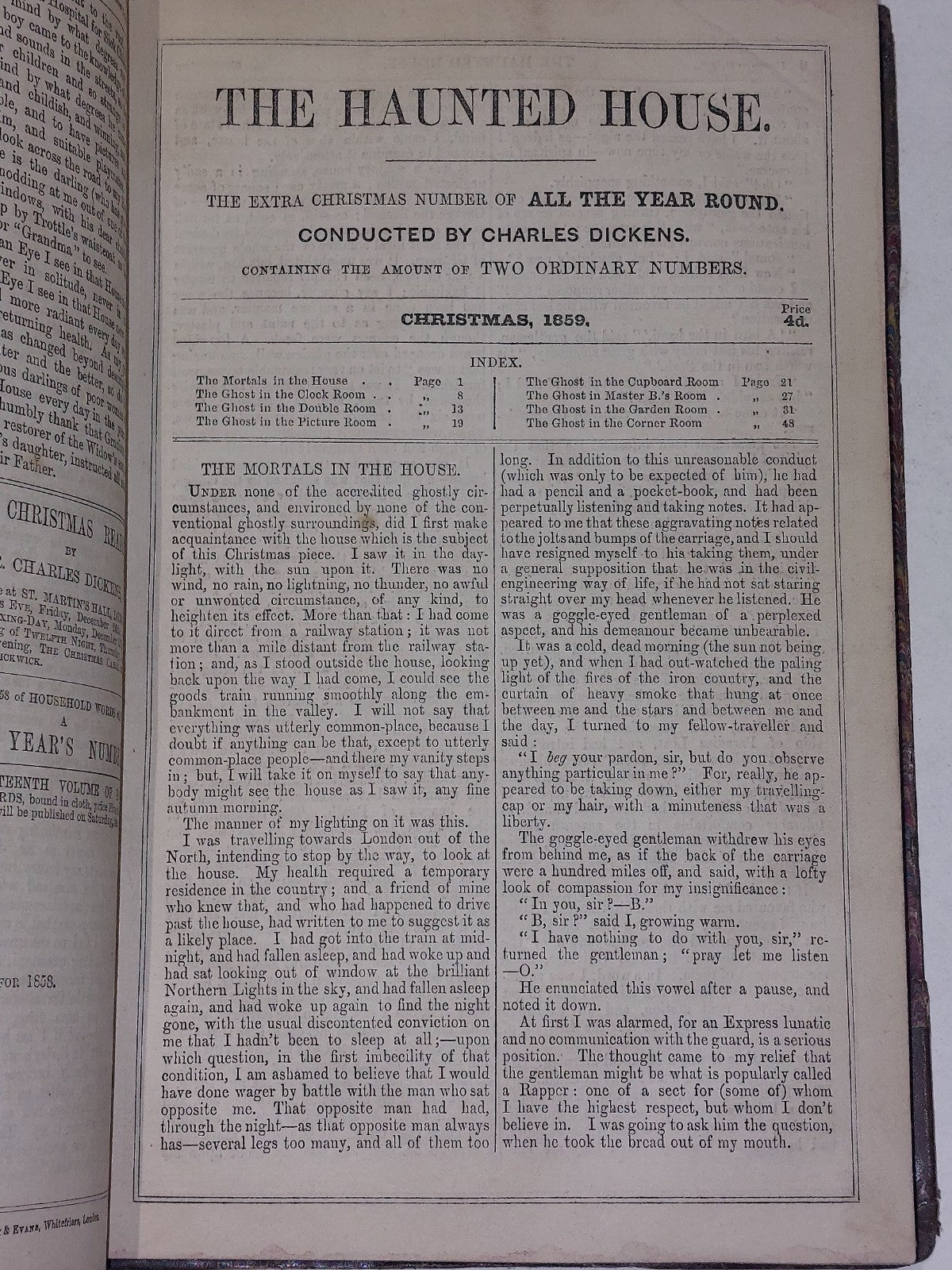 Charles Dickens Christmas Numbers 1853  1867 8