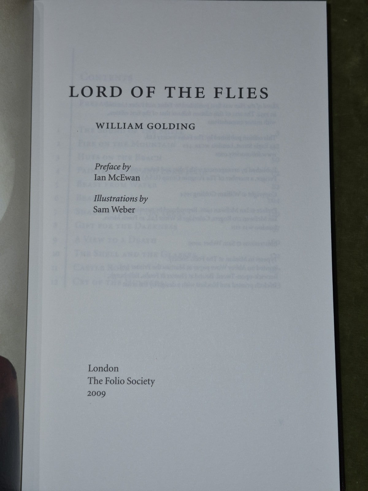 Folio Society 2009 First Print- Lord Of The Flies - William Golding5