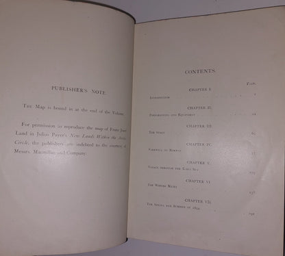 FARTHEST NORTH BY FRIDTJOF NANSEN 1898 TWO VOLUMES LEATHER BOUND 10
