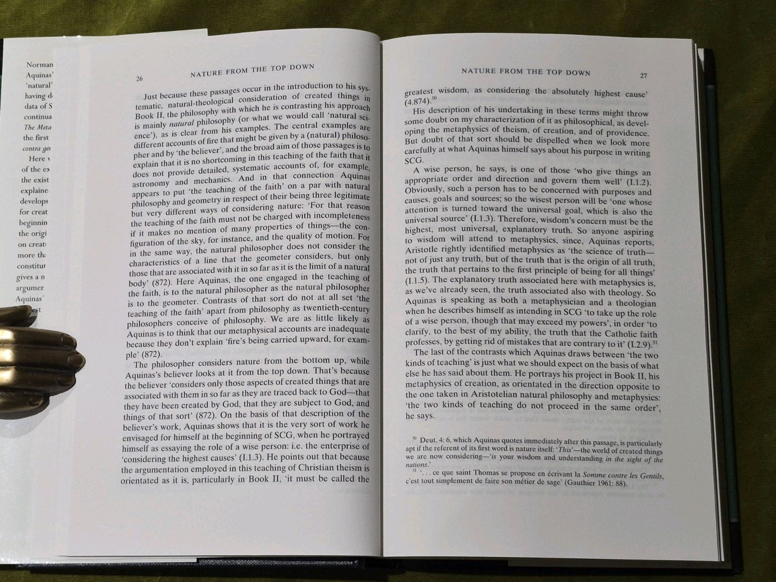 Norman Kretzmann  The Metaphysics of Creation: Aquinas's Natural Theology HB/DJ5
