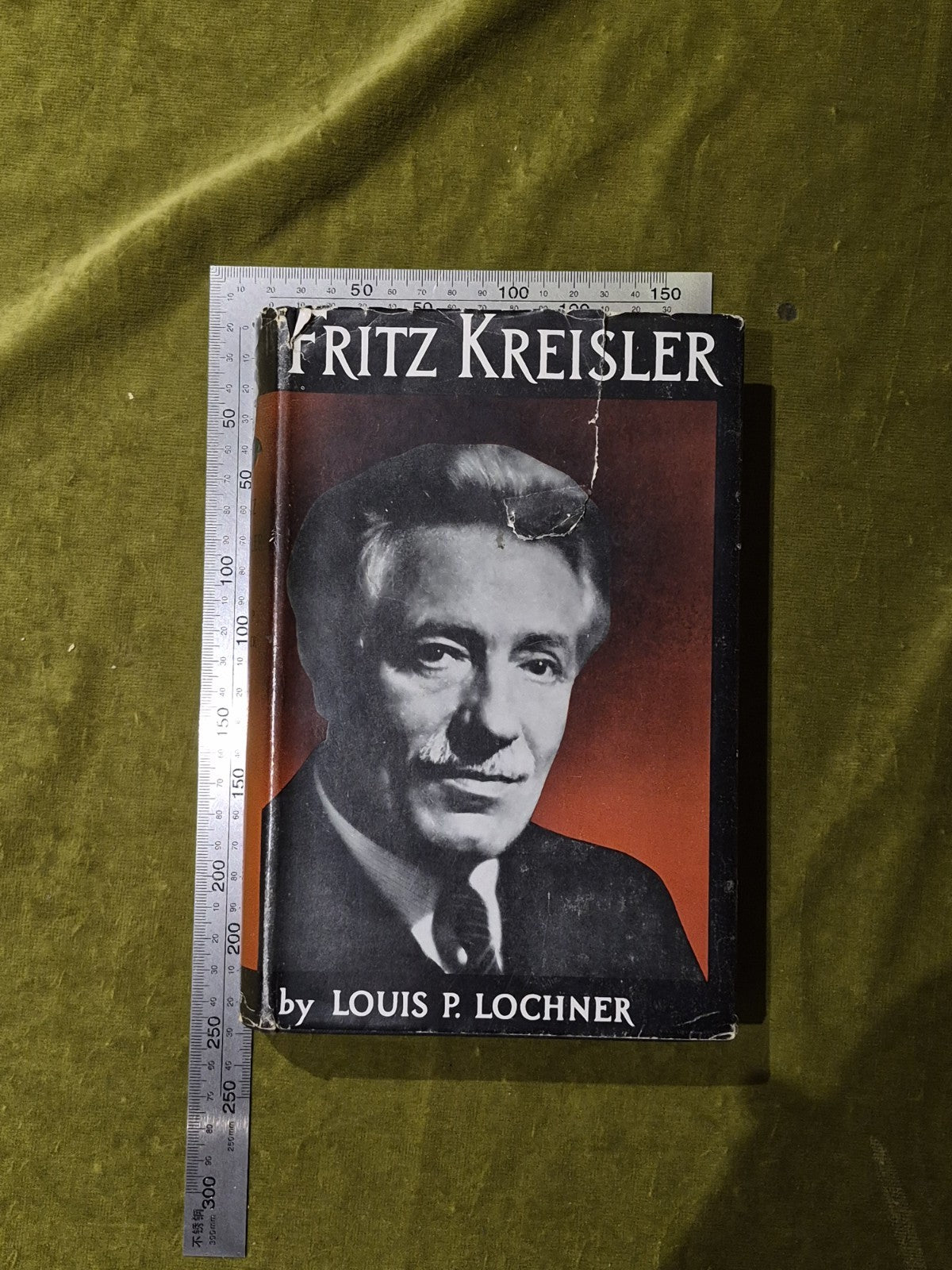 Fritz Kreisler - Louis P. Lochner - 1951 1st Edition Hardcover with Dust Jacket3