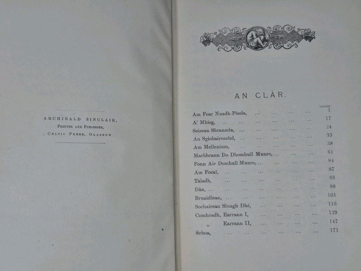 Dain Iain Ghobha Poems of John Morison Complete Set 1896 Second Edition10