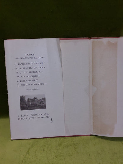 Famous Water-Colour Painters, Thomas Rowlandson The Studio Ltd 1st Ed HB DJ 19294
