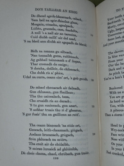 The Gaelic Songs of Duncan MacIntyre ~ George Calder~ 1912 1st Edition7