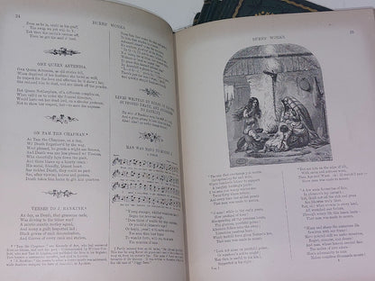 The National Burns, Rev George Gilfillan. Complete set of 4 1880 & Provenance 8