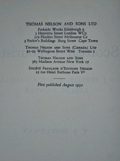 Three Scottish Colourists by Peploe Cadell Hunter, T.J. Honeyman (1950)5