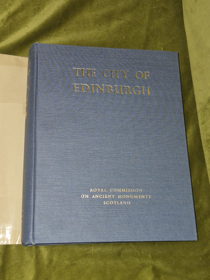 ROYAL COMMISSION ANCIENT HISTORICAL MONUMENTS City Of Edinburgh 1951 Dustjacket 4
