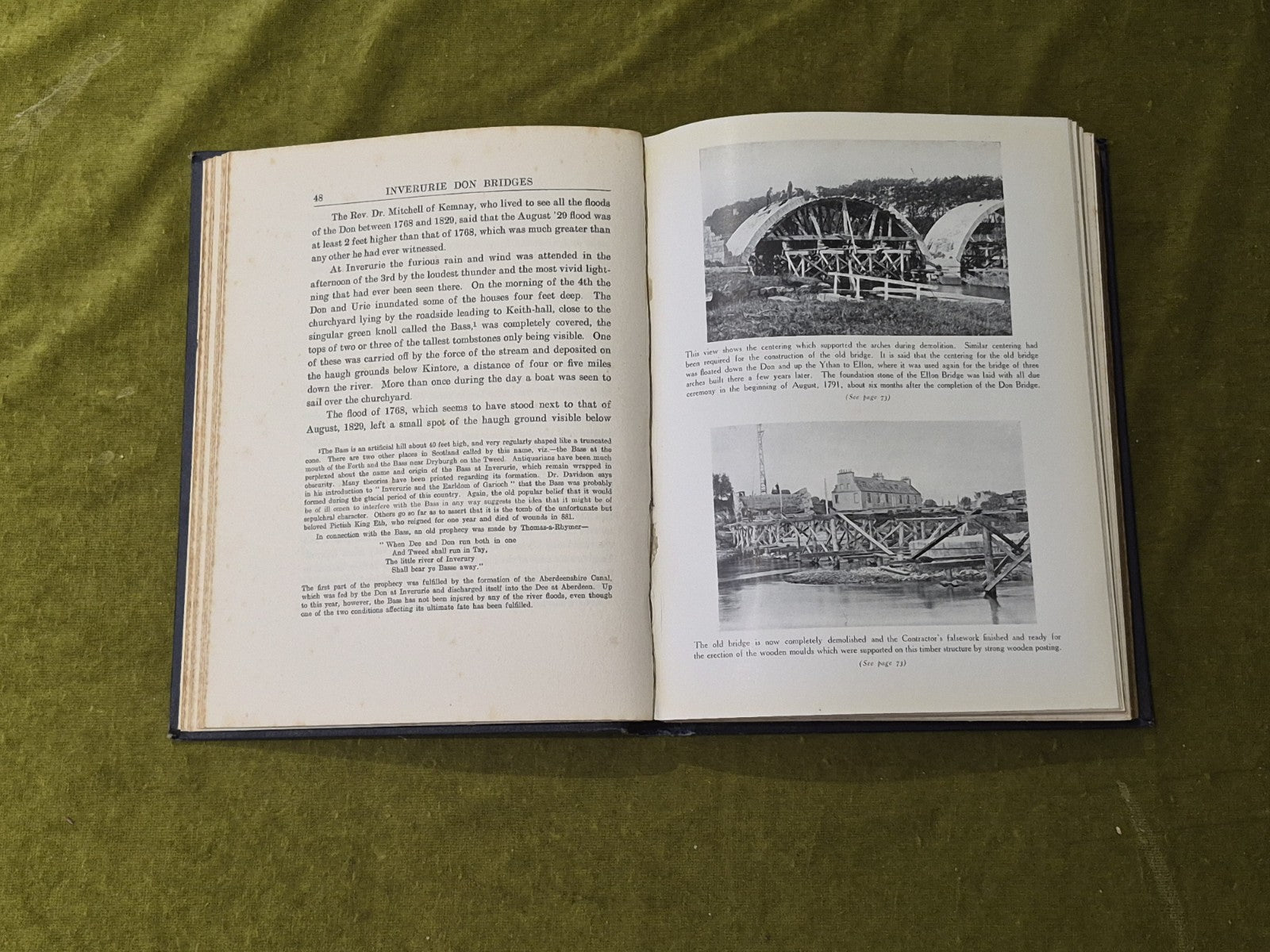Old and New Bridges Over the River Don at Inverurie 1791 & 1924 , Tawse & Allan5