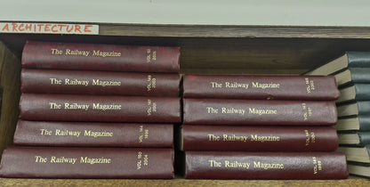the railway magazine bound volumes 1997 - 2005 - 9 Volumes.0