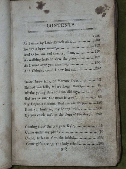 Caledonian Musical Repository 1811 Scottish Songs Voice Violin German Flute7
