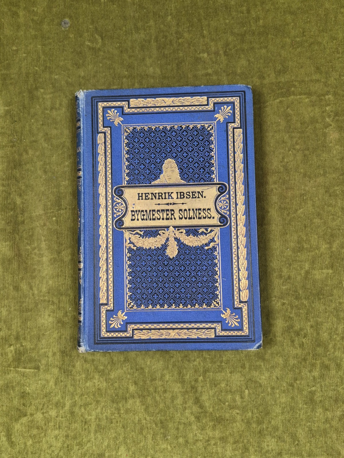 Bygmester Solness: Skuespil I Tre A - Henrik Ibsen , Kobenhavn 1892 1st Gilt HB1