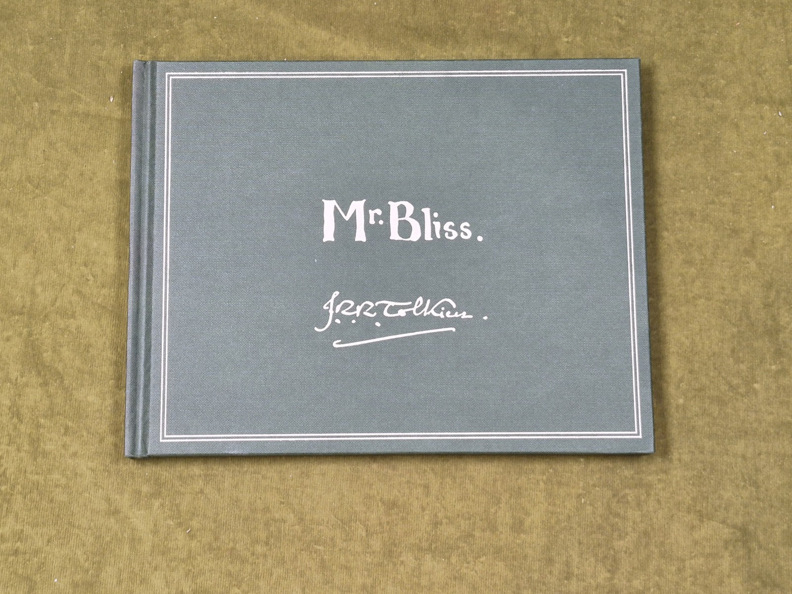 Mr Bliss - J R R Tolkein , HarperCollins 2007 1st thus with slipcase4