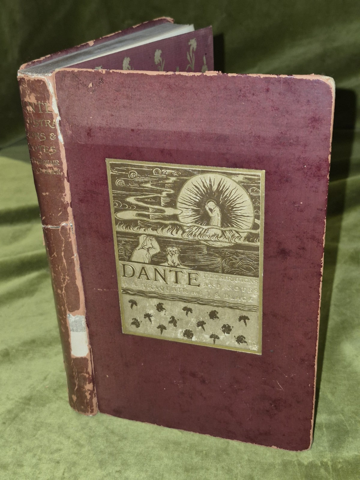 Dante Illustrations and Notes Phoebe Anna Traquair John Sutherland Black 18902