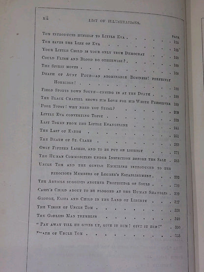 Uncle Toms Cabin (1852) Peoples Illustrated Edition. Rare Early Edition6