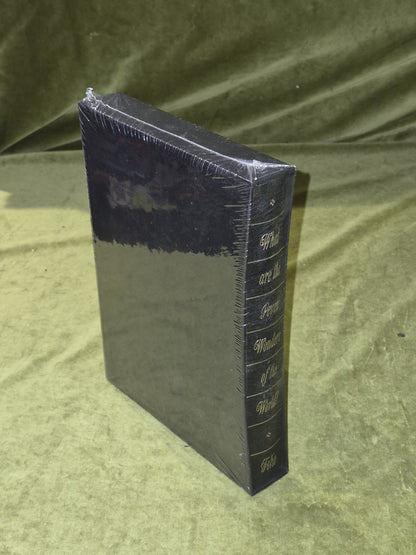 NEW -SEALED FOLIO SOCIETY - WHAT ARE THE SEVEN WONDERS OF THE WORLD0