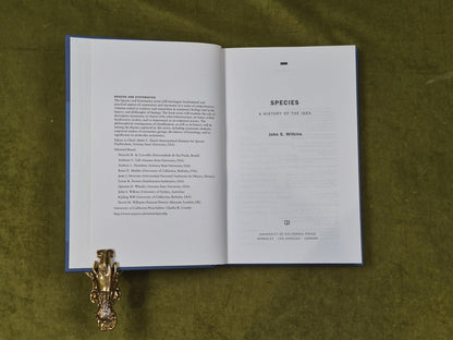 Species : A History of the Idea - John S Wilkins University of California 1st HB3