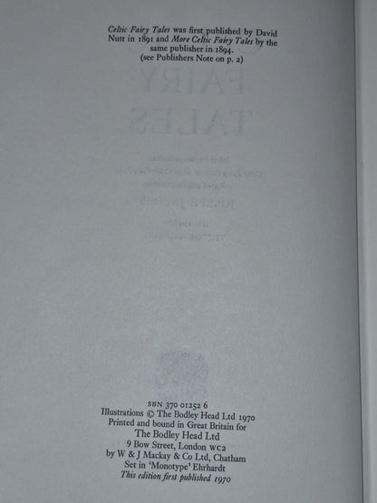 Celtic Fairy Tales Joseph Jacobs Bodley Head 1970 Victor Ambrus5