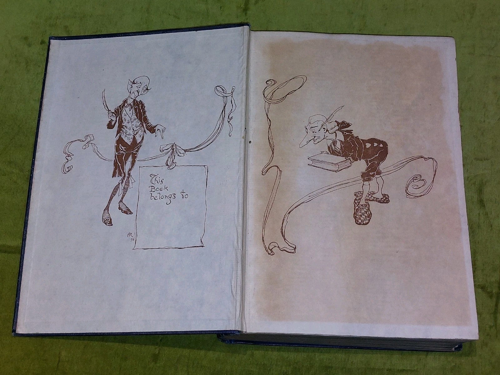 Gulliver's Travels  Arthur Rackham colour illustrations J M Dent (1909) Hb Book3