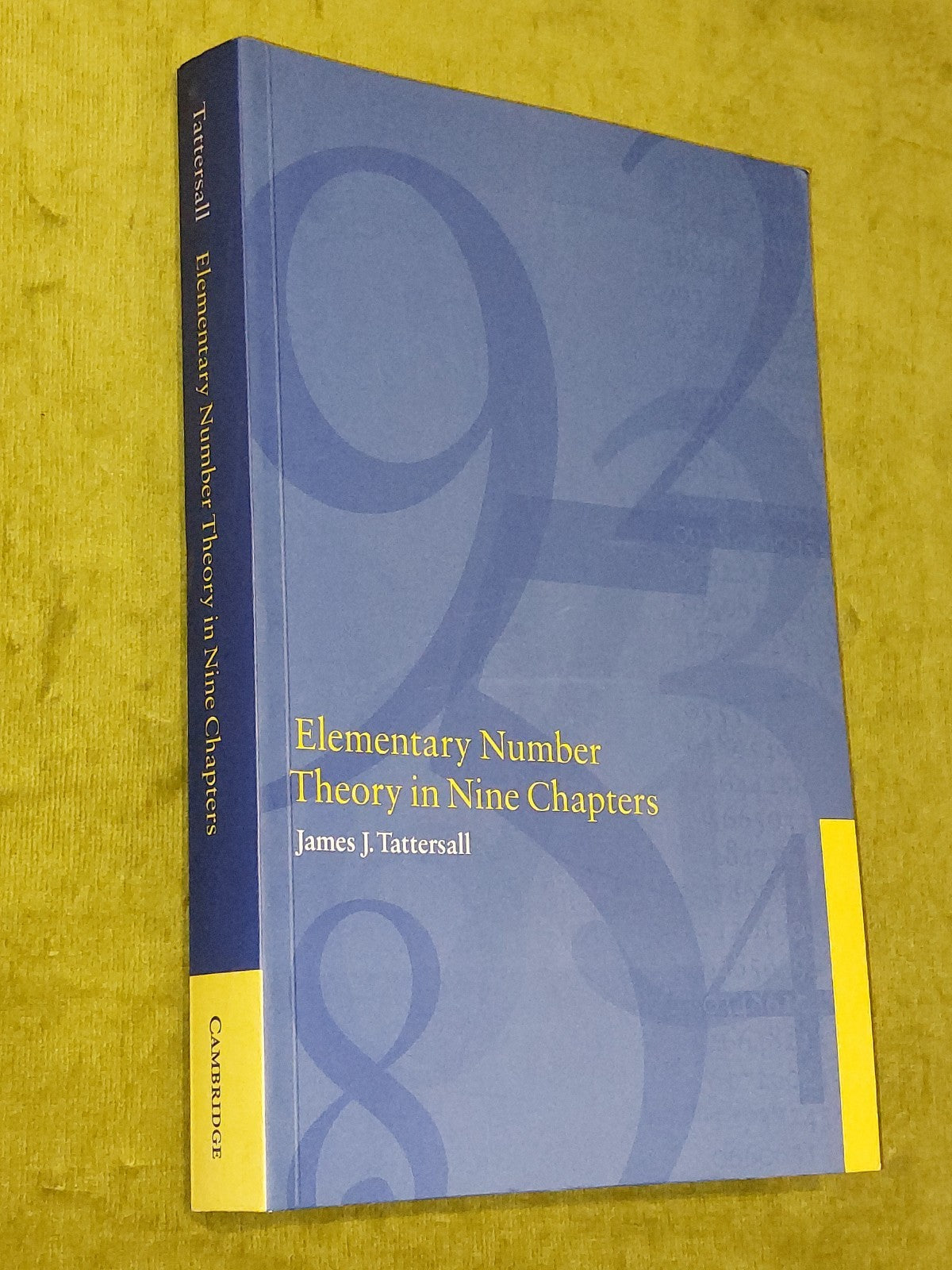 Elementary Number Theory in Nine Chapters by James J. Tattersall (1999)0