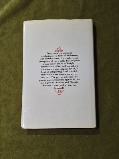 JAMES CLERK MAXWELL: A Biography by Ivan Tolstoy. Canongate 1981 1st. Hardback1