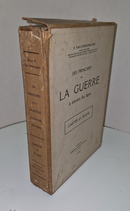 Des Principes De La Guerre à travers les âges. Cartes et Plans Albert Dewit 19261