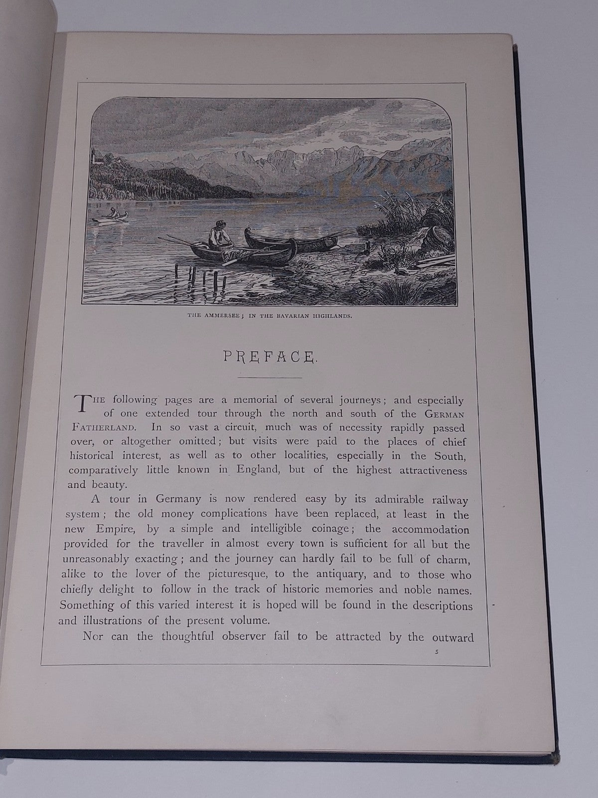 Pictures from the German Fatherland  Gilt Decorated C1910 Rev Samuel G. Green4