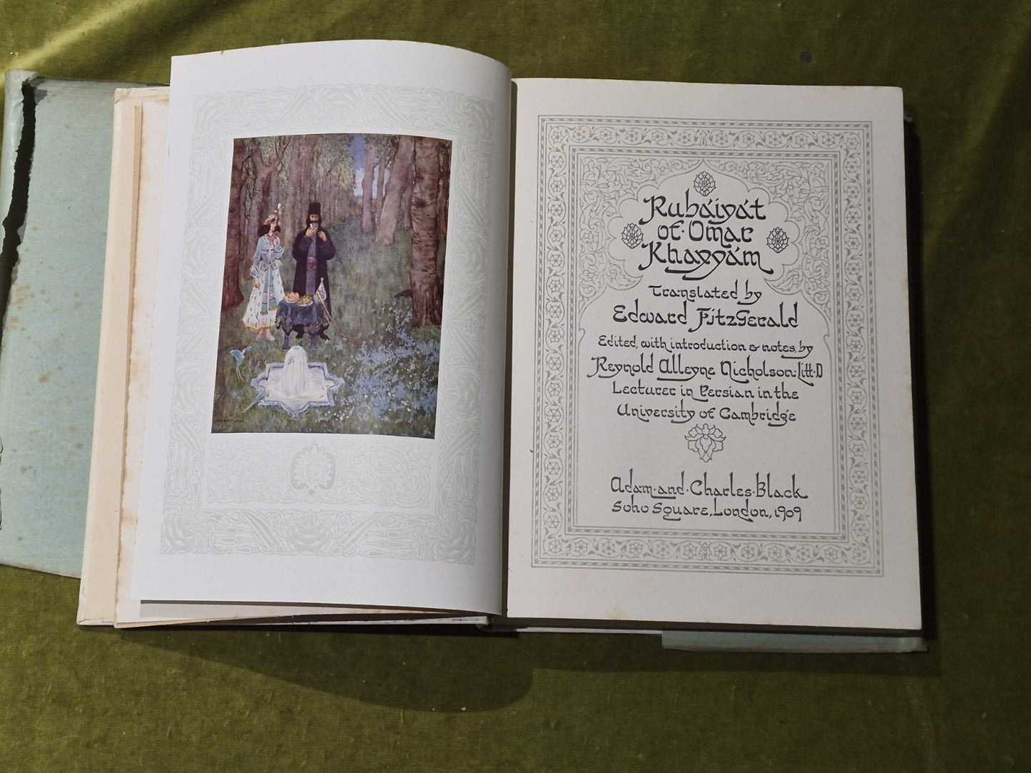 Ruba'iya't of Omar Khayya'm -trans Edward Fitzgerald , Adam & Charles Black 19096