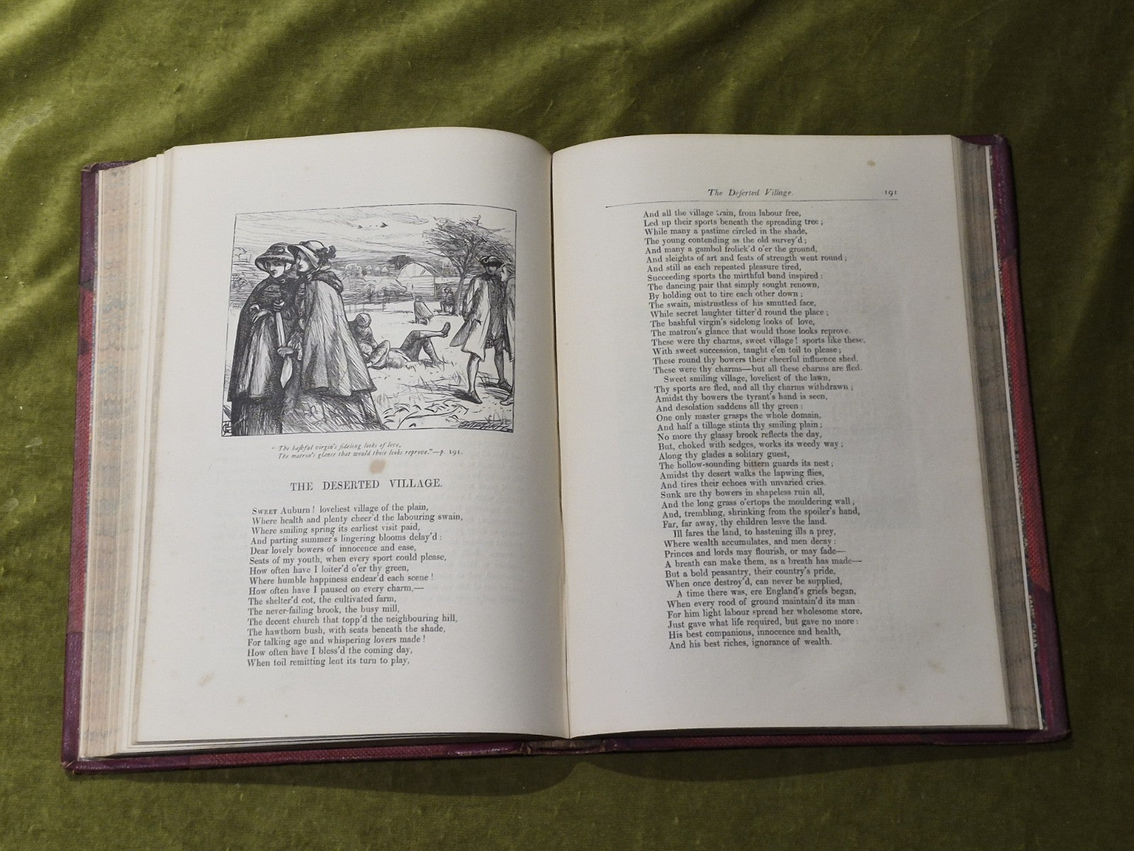 Dalziel's Illustrated Goldsmith Stories 100 Pictures 1865 Ward Lock HB Works8