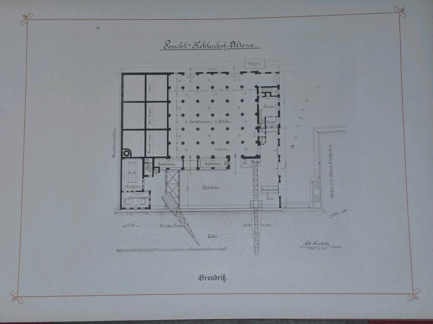 Possehl's Kohlenhof Hamburg Altona 1896 Industrial History Coal Mining6