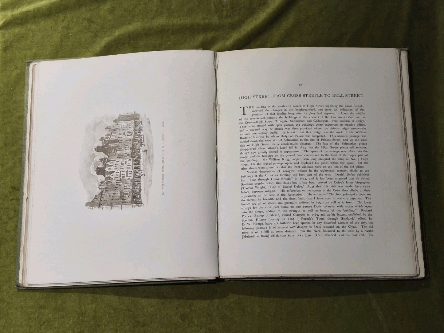 By-Gone Glasgow : Sketches of Vanished Corners - David Small , Morrison 18965