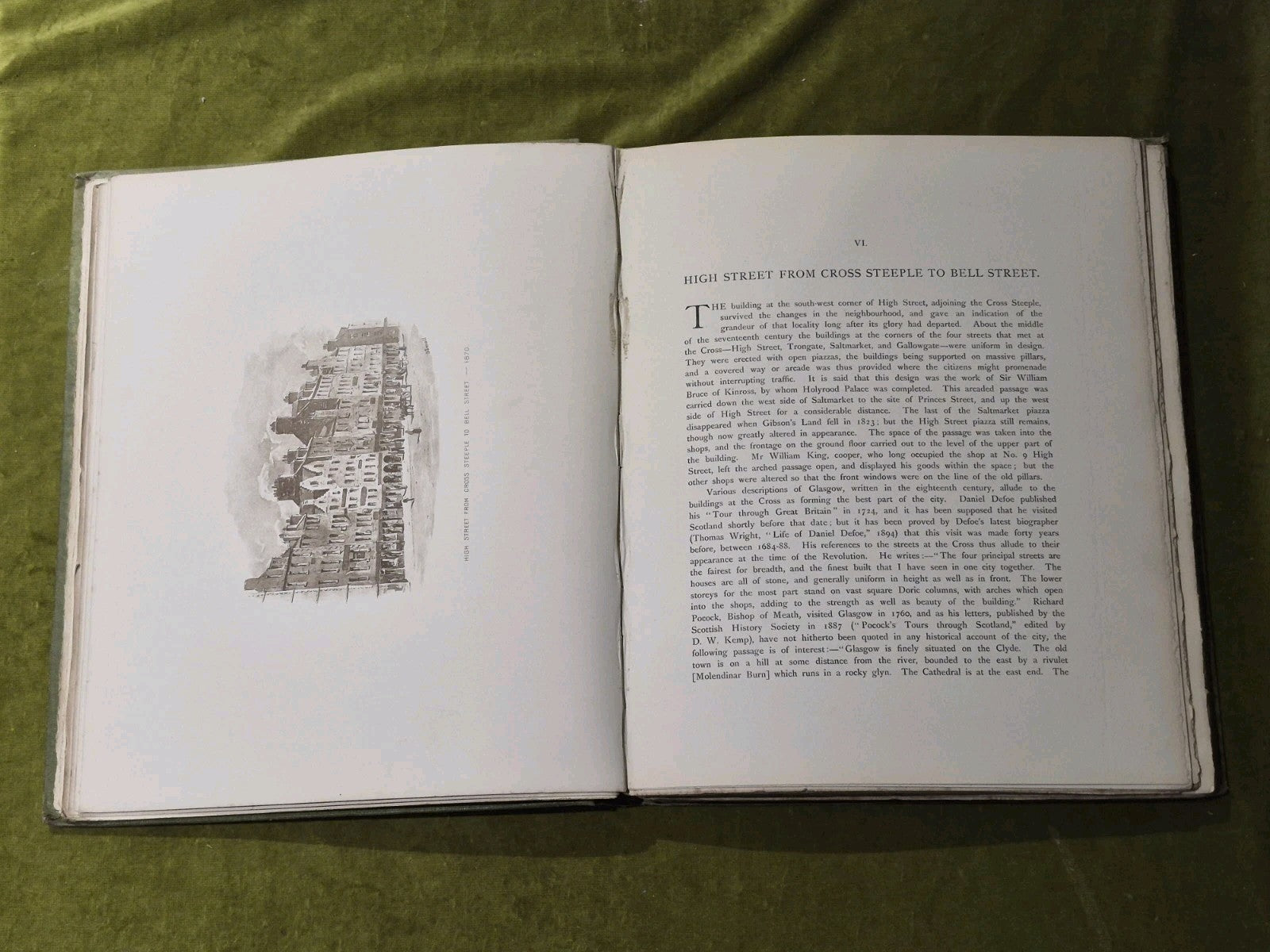 By-Gone Glasgow : Sketches of Vanished Corners - David Small , Morrison 18965