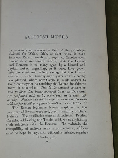 Scottish Myths Robert Craig Maclagan and Stewart 1882 4