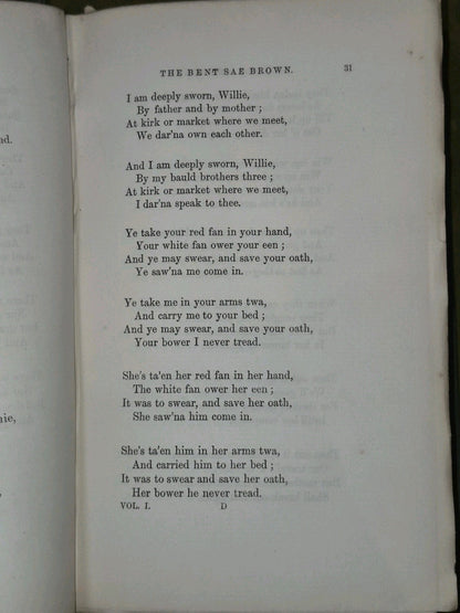 Ancient Ballads and Songs 1875 Peter Buchan William Paterson8