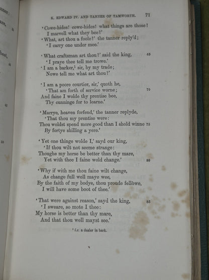 Pecy's Reliques of Ancient English Poetry 1864 George Gilfillan11