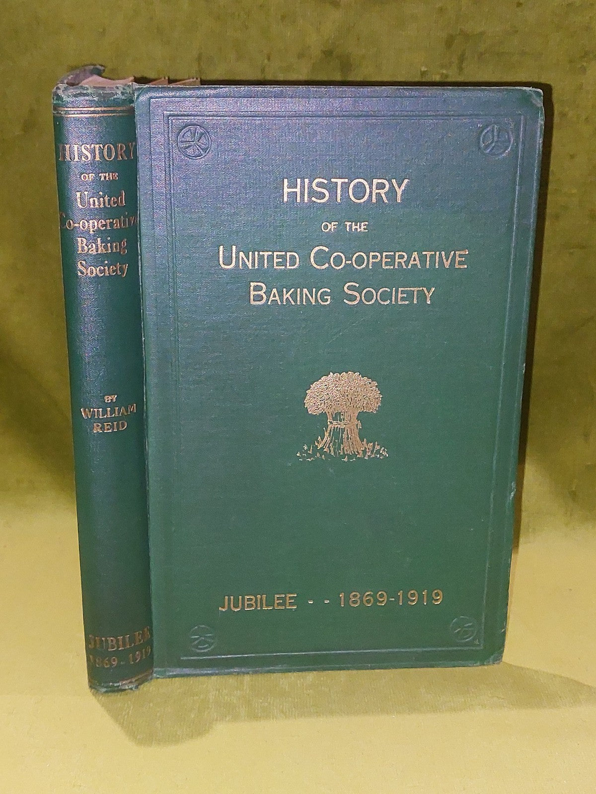 History of the United Cooperative Baking Society By William Reid 1920 1st Ed Hb0
